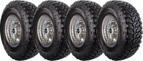 Kit de 4 llantas Maxtrek MUD TRAC Mud Trac 33X12.50R18LT 118 Q