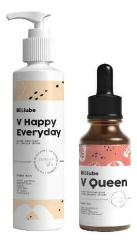 Kit Biolube Serum V Queen + Loción Humectante V Happy