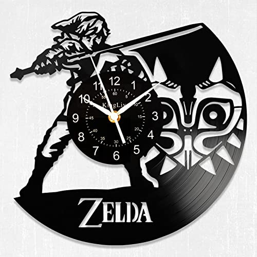 Reloj De Pared De Vinilo Tema De Leyenda De Aventuras, ...