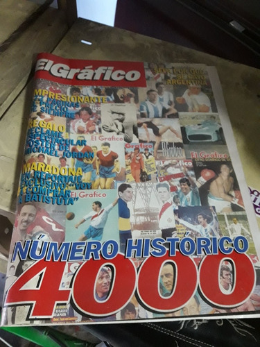 Antigua Revista El Grafico Edicion 4000