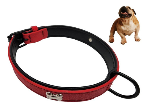 Collar Para Perros Elegantes Color Rojo 51cm