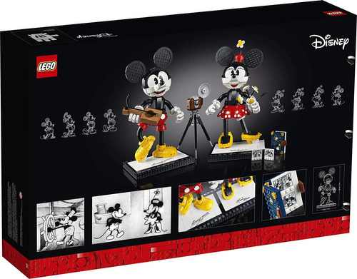 Lego Disney Mickey Mouse Y Minnie Mouse Edificables Caracter