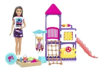 Comprar Muñeca Barbie Skipper Guarderia Niñera Día En El Parque
