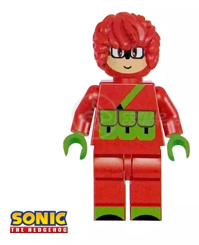 Boneco Mini Figura De Ação Compatível Com Lego Turma Sonic