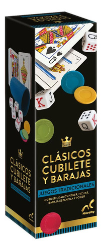 Juego De Cubilete Y Barajas Clásicos Novelty