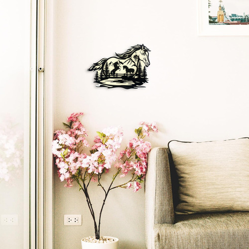 Molde De Colgar Pared, Diseño De Caballo Grande, Col...
