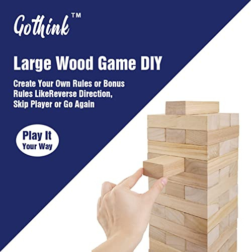 Juego De Torre Gothink De 1.1m Con Funda, 54 Piezas