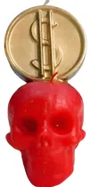 Comprar Velas De Forma Cráneo Con Signo Peso\u002Fatraer Fortuna\u002Fdinero