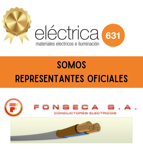Cable Unipolar 1,5mm Fonseca Pack 6 Rollos De 100m