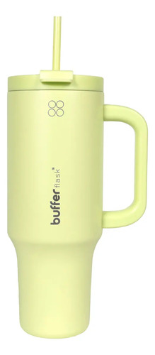 Vaso Termico Frio Y Calor Termo Mug Buffer 1.2 Lt Inoxidable Citrus Green