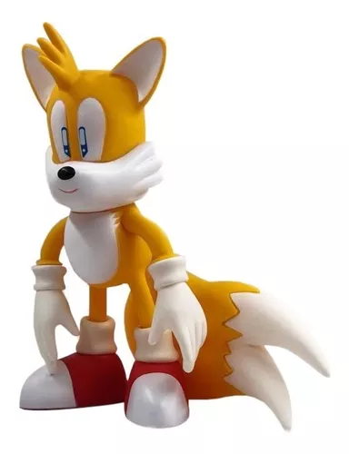 Boneco Sonic e Tails Grandes Coleção Articulado