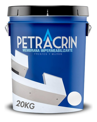 Pintura Membrana Liquida Petracrin 20 Kg Techo Colores