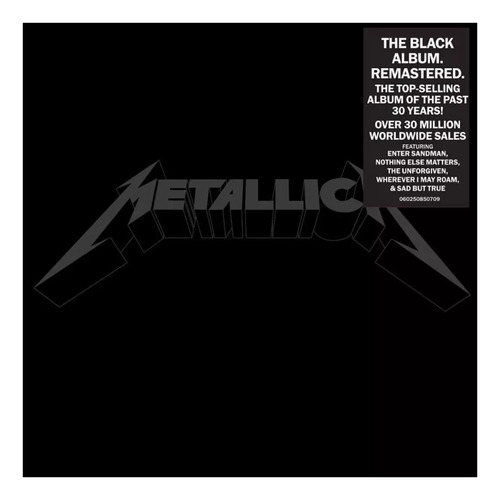 Cd Metallica - Black Album Standalone Remaster 2021