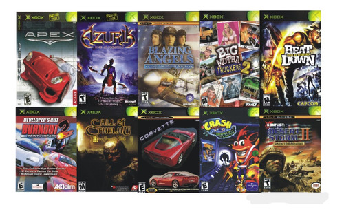 5 Jogos De Xbox Classico A Escolha - Títulos Na Descrição