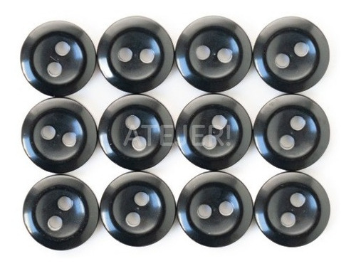 Imagen 6 de 6 de Botones 2 Ojales Art 365 Numero 14 De 9mm X 144 Unidades