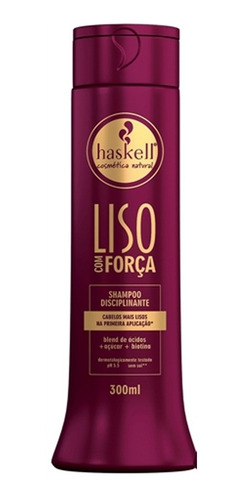 Shampoo Liso Com Força 300ml Haskell