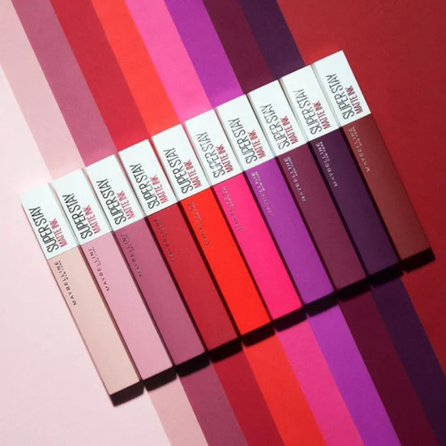 Lápiz labial Maybelline Super Stay Matte Ink Long Lasting Color 405 Guest Of Honor