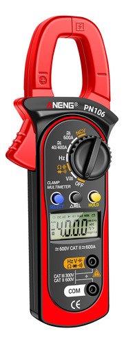 Pinza Amperimétrica, Multímetro De Voltaje Portátil, Inducci