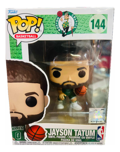 Funko Pop Nba Basketball Jason Tatum Boston Celtics 144 City