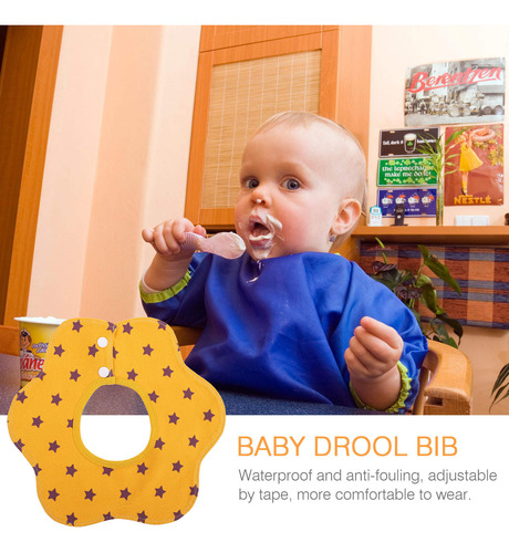 Paños De Muselina Para Babero Impermeable, 5 Unidades