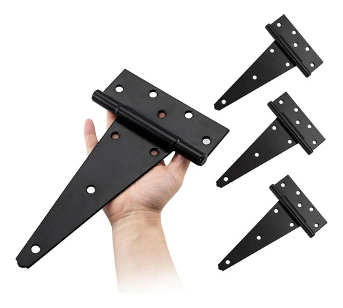 Bisagras De Puerta Resistentes De 25 Cm Para Madera, Color N