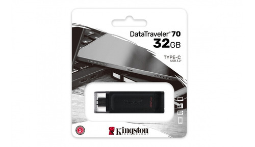 Pendrive Usb Tipo C 32gb  Kingston Dt70 Velocidad Usb 3.2