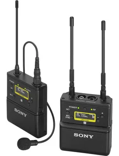 Sistema Wireless Sony Uwp-d21 De Microfone De Lapela Sem Fio