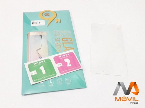 Vidrio Templado 9h Motorola Moto X Somos Movil Pro