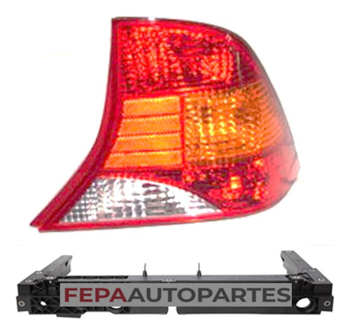 Mica Faro Giro Trasero Ford Focus Iv 99/07 Mk4 4 Puertas St