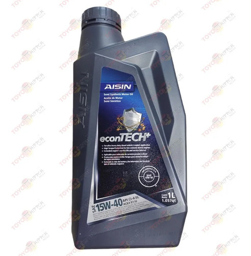 Aceite De Motor Semisintetico 15w40 Marca Aisin