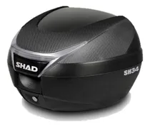 Comprar Baul Shad Sh34 Original 1 Cascos Base Incluida 34lt Carbono®