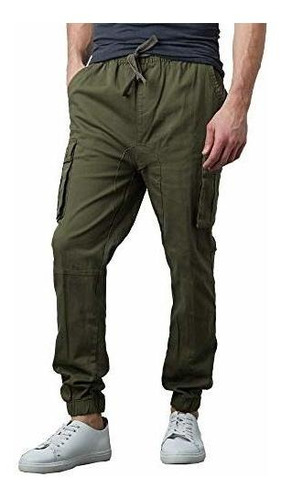 Joggers Cargo De Sarga Galaxy By Harvic Para Hombre