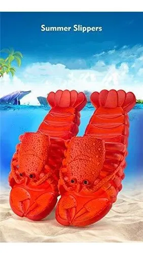 Totenjs Lobster Slippers,fish Slippers Beach And Shower Shoe