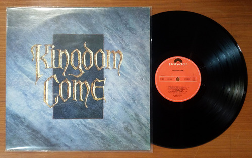 Kingdom Come Living Out Of Touch 1988 Disco Lp Vinilo Brasil