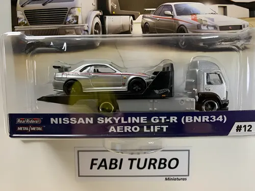 Hot Wheels Team Transport Nissan Skyline Gt-r Br34 Aero Lift