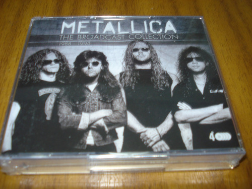 Box Cd Metallica / Collection 1988-1994 (nuevo Sellado) 4 Cd