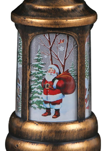 Linterna De Mesa Navideña, Luz Led, Adorno Navideño,