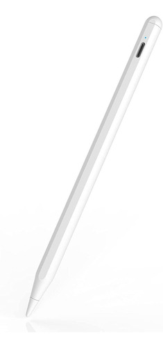 Lapiz Optico Magnetico Blanco Para iPad + Punta Y Cable