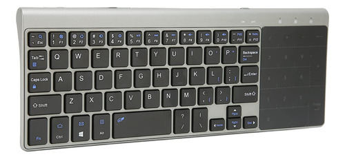 Teclado Inalambrico 2,4 G Panel Tactil Multimedia Ultra Todo