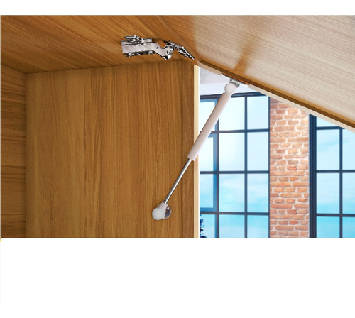 Cozinha Modulada 5 Peças Ripado Nesher Imperatriz Mdf Cor Freijo com Grafite