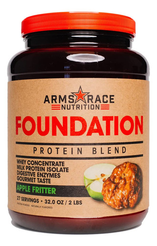 Arms Race Nutrition Mezcla De Proteinas De Base - 32 Oz. (2 