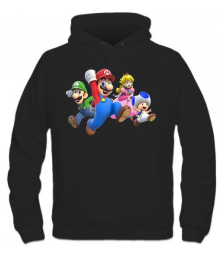 Poleron De Niño Personalizado De Mario Bros 4