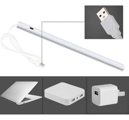 Luz Del Armario Led, Versión Sensor De Cálido + 50cm
