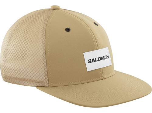 Salomon Trucker - Gorra Unisex Con Visera Plana, Malla Suav.