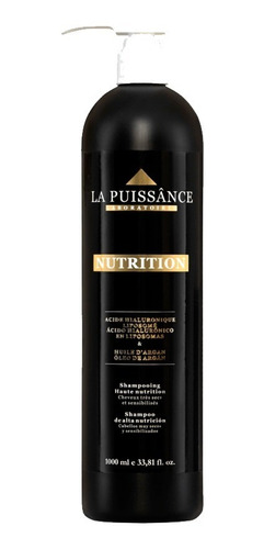 Shampoo Nutrition La Puissance Acido Hialuronico Argan 1000