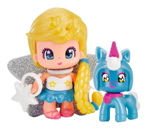 Pinypon Star Y Baby Unicorn C/acces Amarillo 15732 Full