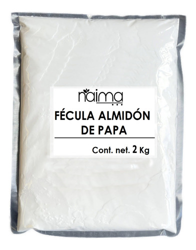 Fécula Almidón De Papa Premium 2 Kg