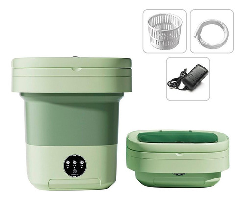 Mini Máquina De Lavar Roupas Portátil Usb Prática Viagem