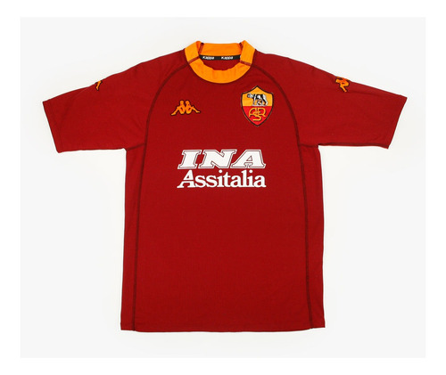 Camiseta As Roma Titular 2000-01 #10 Totti Retro