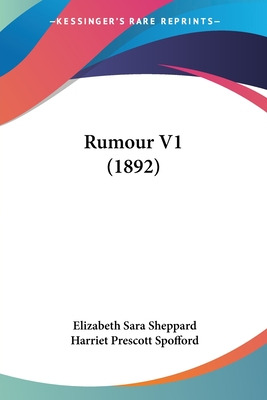 Libro Rumour V1 (1892) - Sheppard, Elizabeth Sara